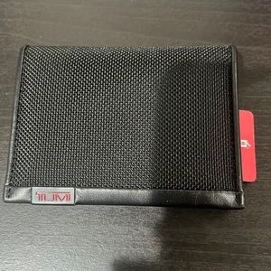 Tumi Nylon & Leather Billfold Wallet